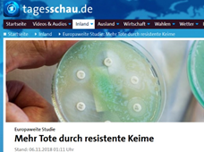 Mehr Tote durch resistente Keime